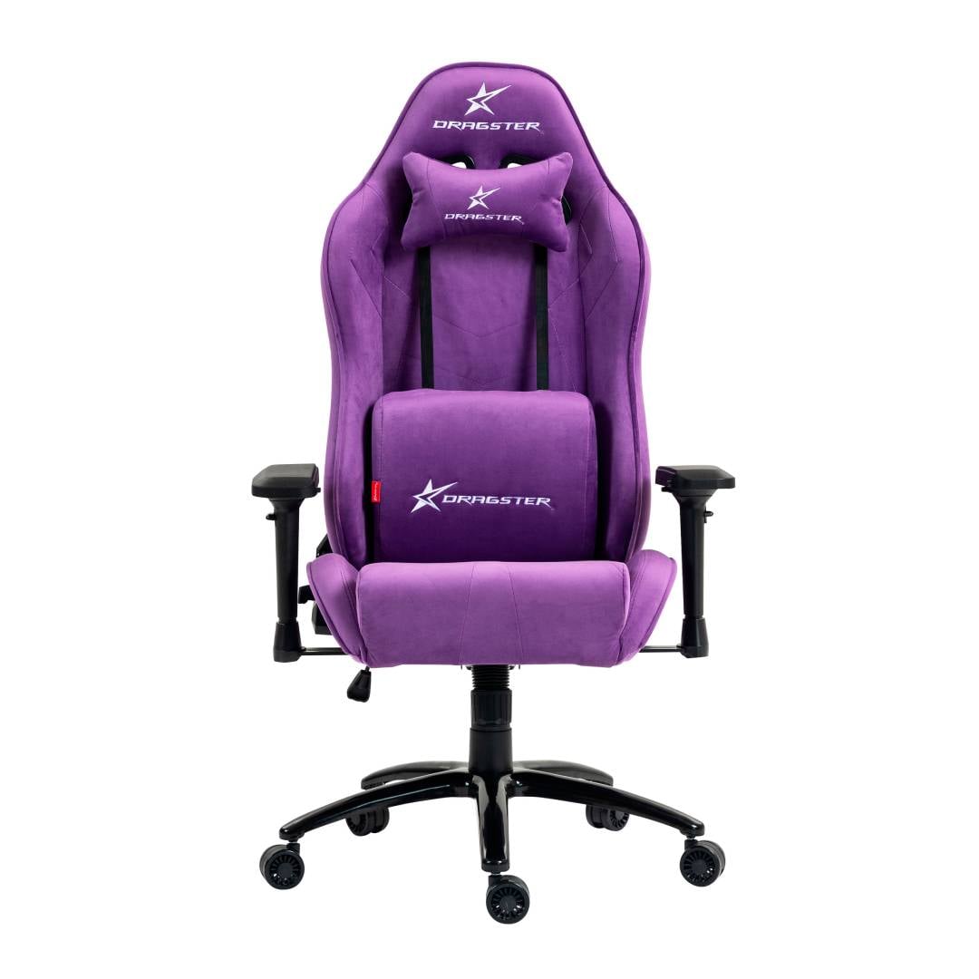 SILLA GAMER DRAGSTER GT 500 PRO ALCANTARA VIOLETTO - 1