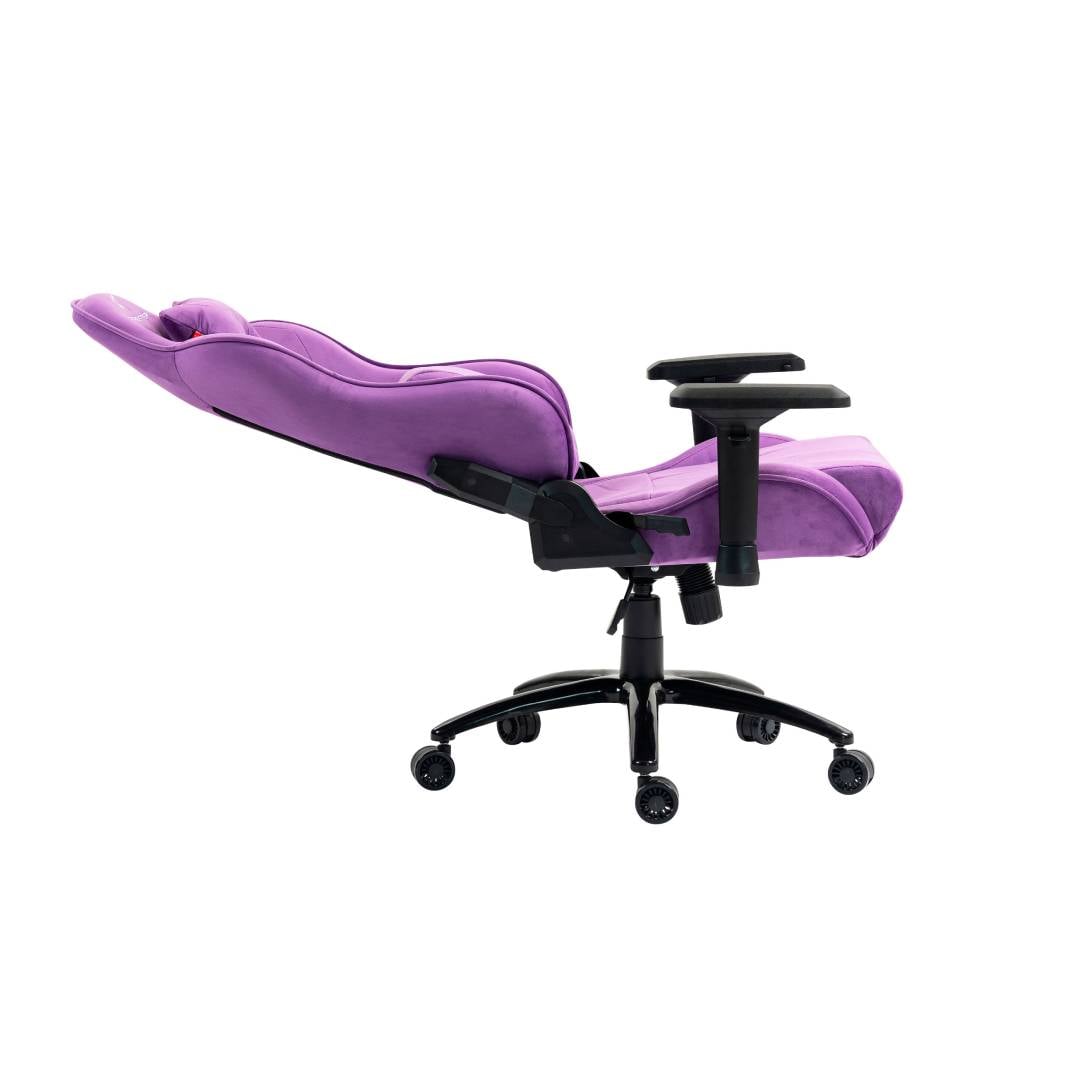 SILLA GAMER DRAGSTER GT 500 PRO ALCANTARA VIOLETTO - 4