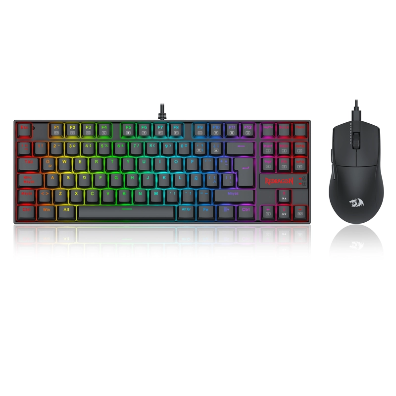 KIT TECLADO Y MOUSE GAMER REDRAGON S145 - 1