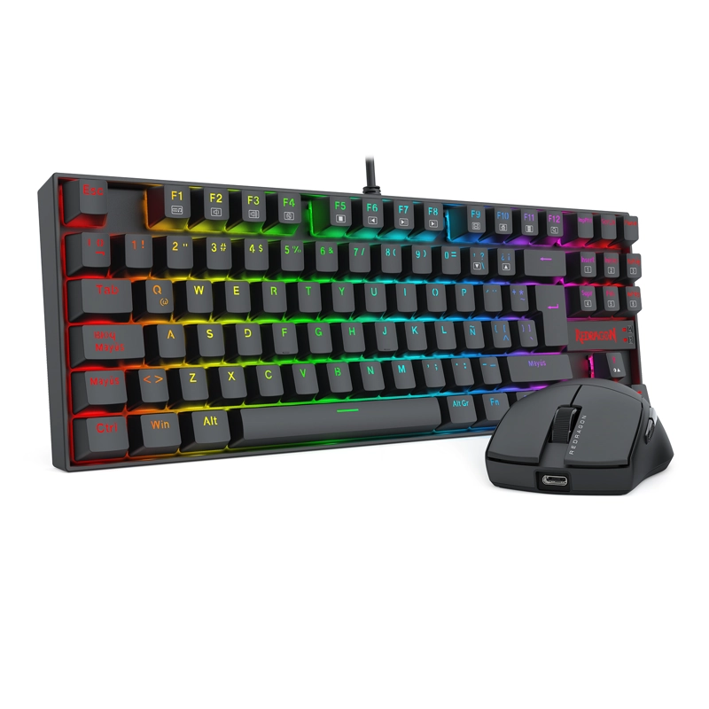 KIT TECLADO Y MOUSE GAMER REDRAGON S145 - 3