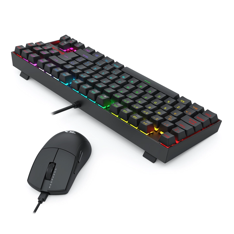 KIT TECLADO Y MOUSE GAMER REDRAGON S145 - 4