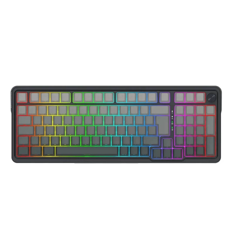 TECLADO REDRAGON EISA MAX K686SP-RGB-MAX GRIS - 1