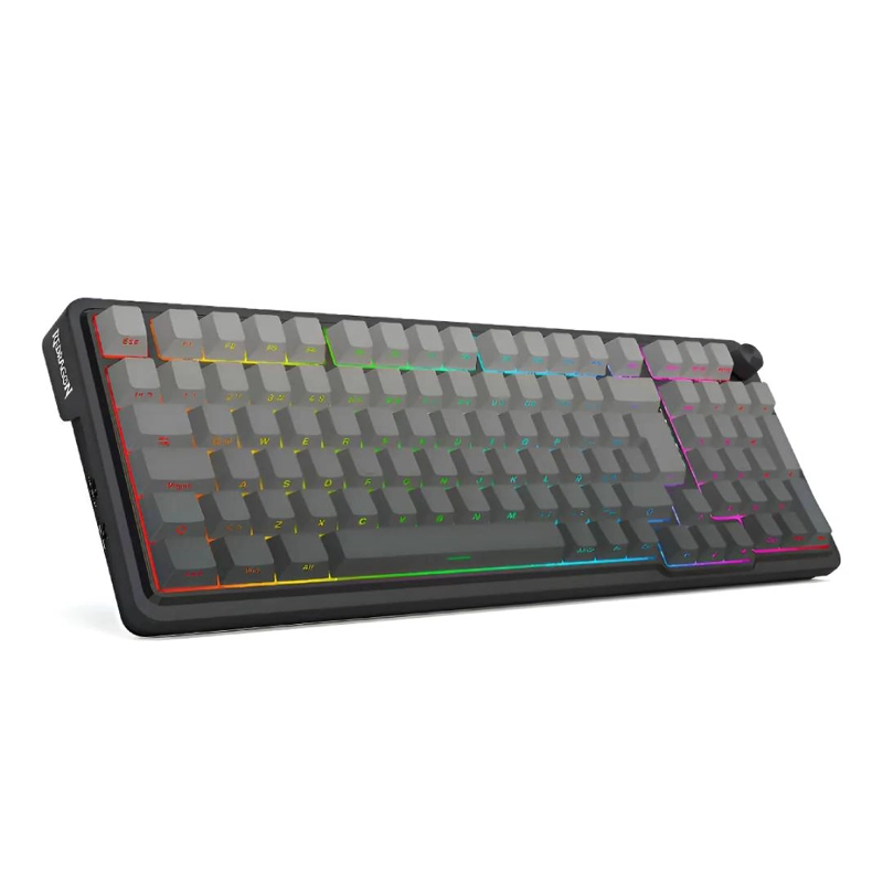TECLADO REDRAGON EISA MAX K686SP-RGB-MAX GRIS - 2