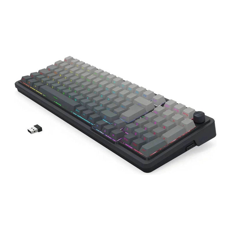 TECLADO REDRAGON EISA MAX K686SP-RGB-MAX GRIS - 3