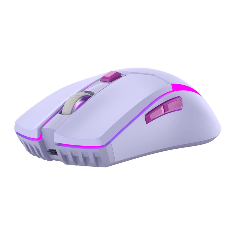 MOUSE GAMER FANTECH VENOM II VIBE WGC2 PURPLE INALAMBRICO - 3