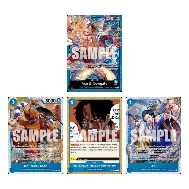 ONE PIECE TCG: STARTER DECK, ACE & NEWGATE ST-22 - 3