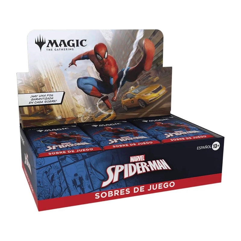MTG: MARVEL SPIDER MAN - CAJA DE SOBRES DE JUEGO ESPAÑOL - 1
