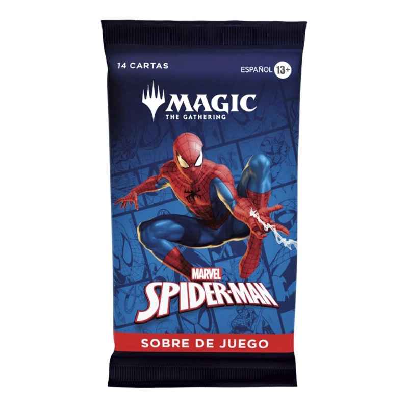 MTG: MARVEL SPIDER MAN - CAJA DE SOBRES DE JUEGO ESPAÑOL - 2