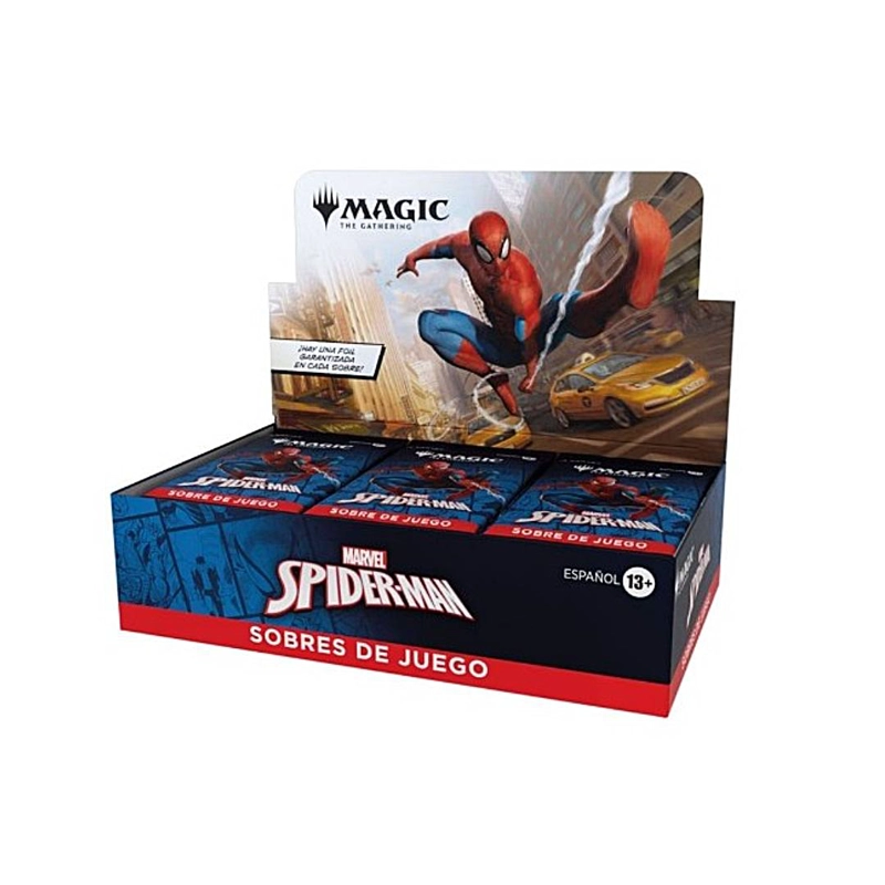MTG: MARVEL SPIDER MAN - CAJA DE SOBRES DE JUEGO ESPAÑOL - 3