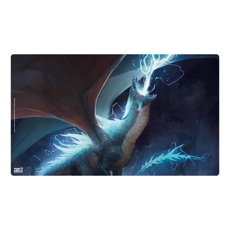 PLAYMAT TOPDECK COLECCION DRAGONES - DRAGON ELECTRICO - 1