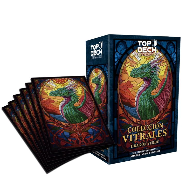 PROTECTOR STANDARD COLECCION VITRALES - DRAGON VERDE - 1