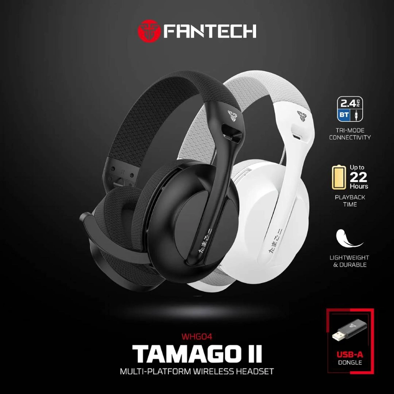 AUDIFONOS IN FANTECH WHG04 TAMAGO II BLACK - 6