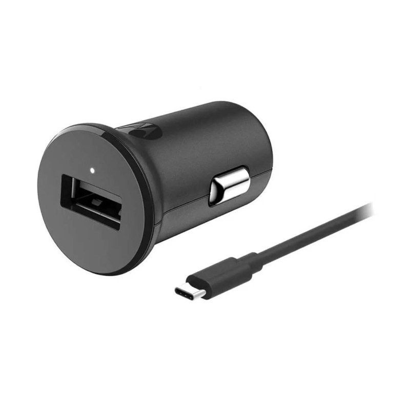 MOTOROLA CARGADOR PARA AUTO MOTOROLA TURBO POWER 18W CON CABLE USB-C