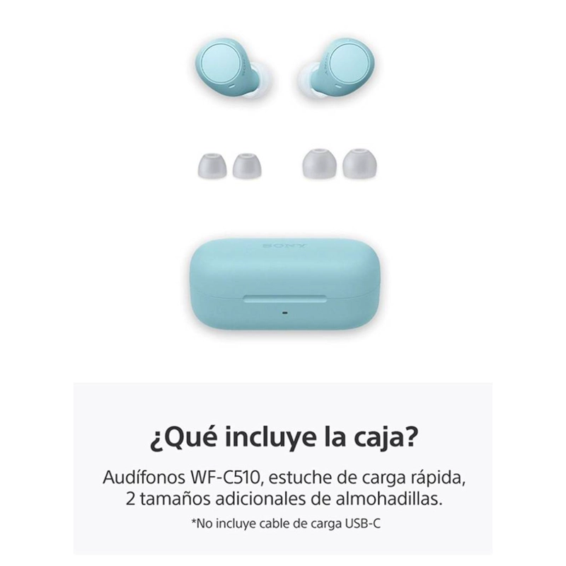 AUDIFONOS SONY WF-C510 TRUE WIRELESS AZUL - 4