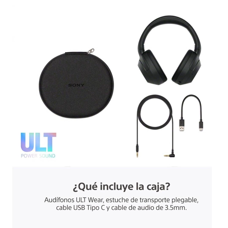 AUDIFONOS INALAMBRICOS SONY WH-ULT900N ULT WEAR NEGRO - 6