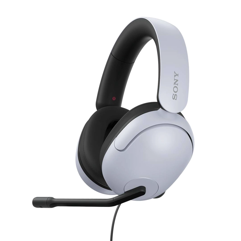 AUDIFONOS GAMER SONY INZONE H3, CABLEADOS, BLANCO - 1