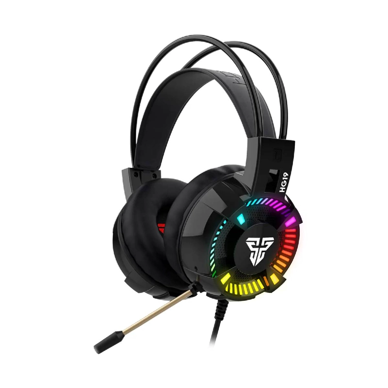 AUDIFONOS FANTECH HG19 IRIS RGB BLACK EDITION - 1