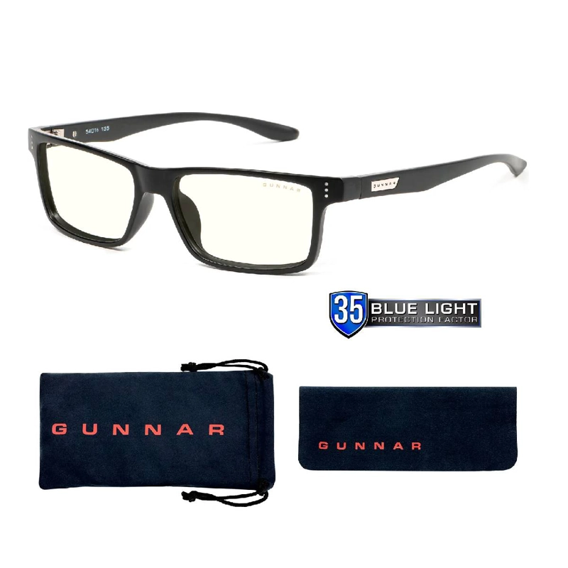 LENTES GAMER GUNNAR VERTEX ONYX CLEAR NATURAL - 4