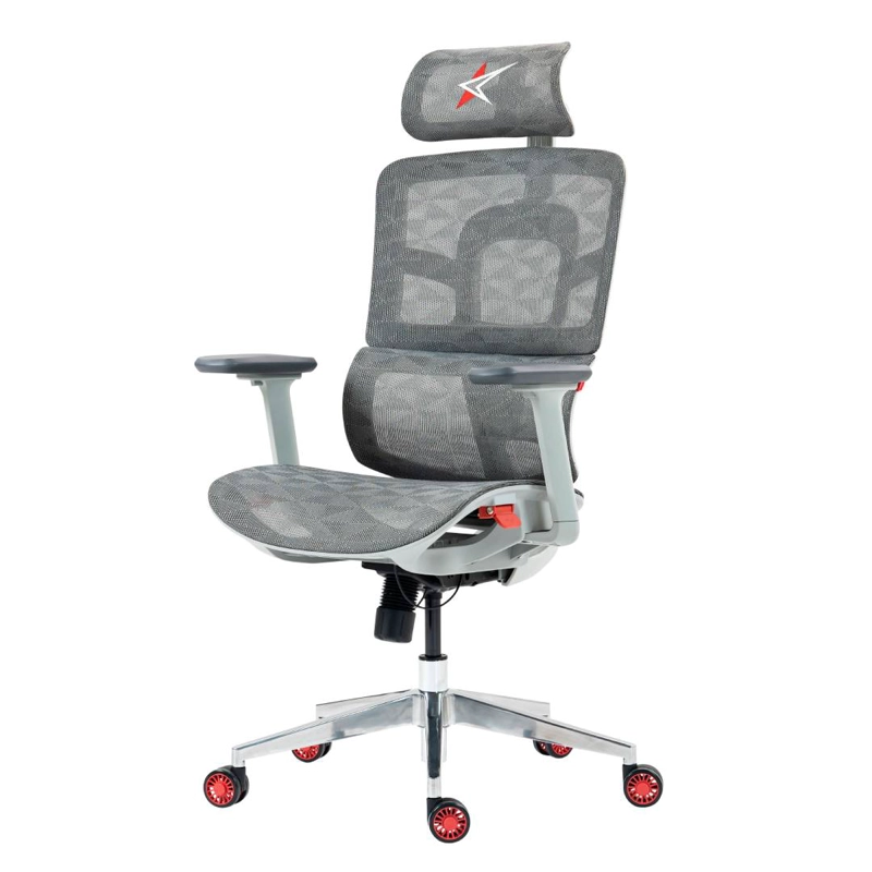 SILLA ERGONOMICA DRAGSTER M3 TRIMESH GRAY - 3