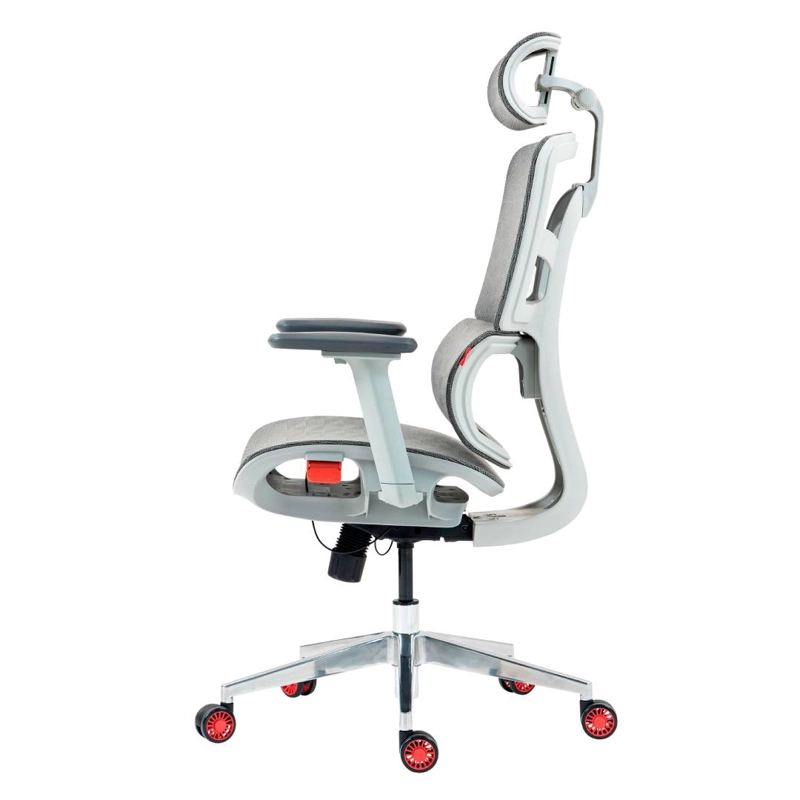 SILLA ERGONOMICA DRAGSTER M3 TRIMESH GRAY - 4