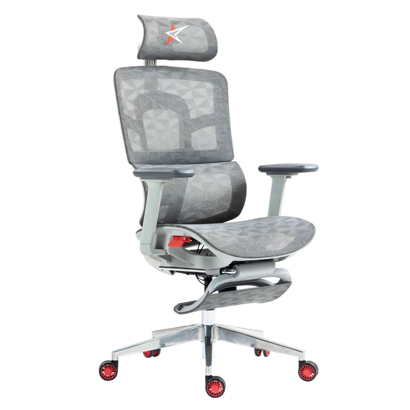 SILLA ERGONOMICA DRAGSTER M4 TRIMESH GRAY - 1