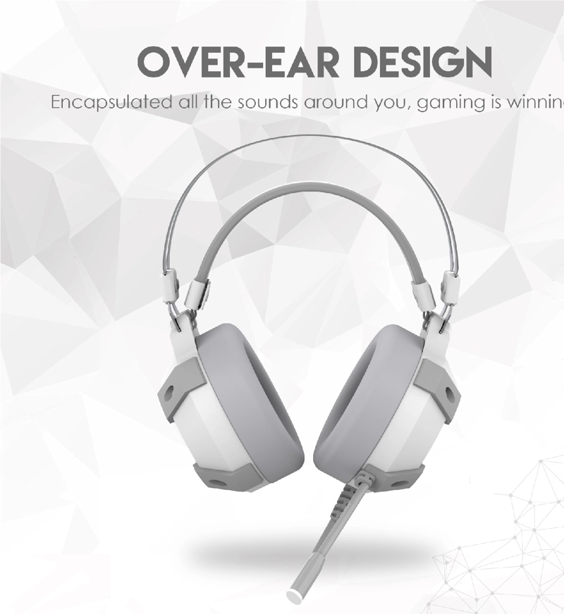 AUDIFONOS GAMER FANTECH CAPTAIN HG11 SPACE EDITION USB - 7