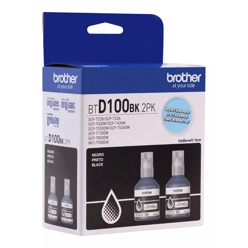 PACK DE 4 BOTELLAS DE TINTA ORIGINAL BROTHER BTCMYK - 3