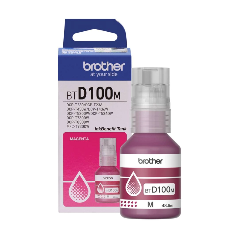 TINTA BROTHER BTD100M MAGENTA - 1