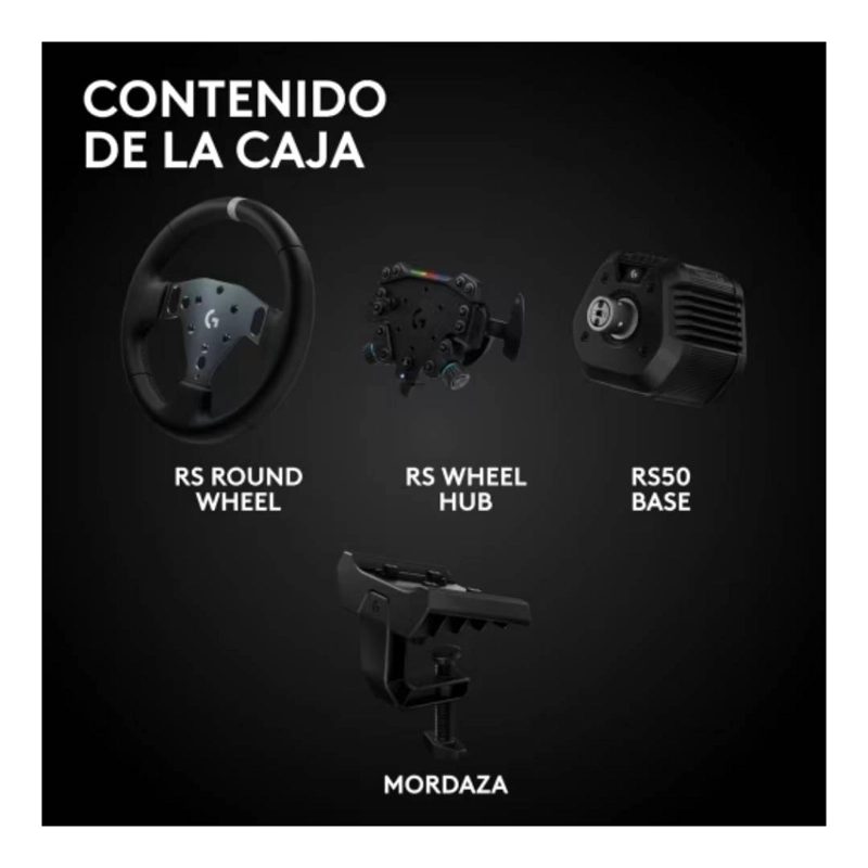 VOLANTE DE CARRERAS LOGITECH G RS50 SYSTEM PS4/PS5/PC - 7
