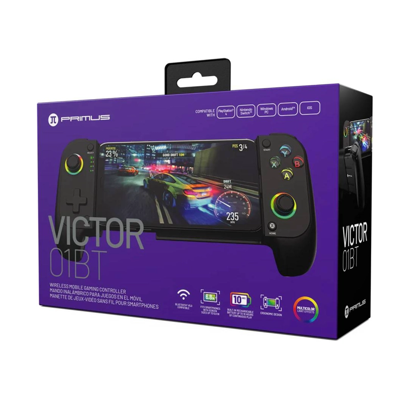 CONTROL PARA CELULAR PRIMUS VICTOR01BT BLUETOOTH - 4