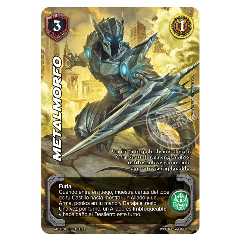 KIT BATALLA KAIJU VS MECHA: TITANES - METALMORFO - 2