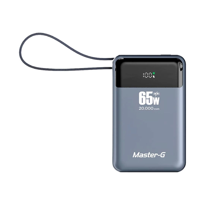 POWER BANK MASTER-G UCP20PD65D - 20.000 MAH 65W - 3