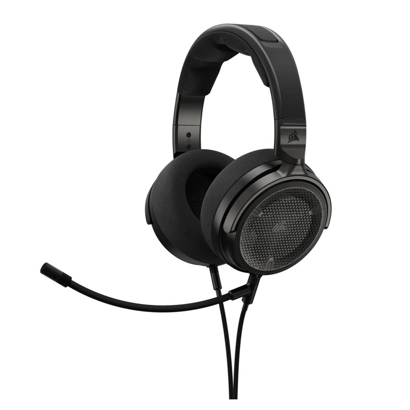 AUDIFONOS CORSAIR VIRTUOSO PRO OPEN BACK, JACK 3.5MM, CARBON - 1