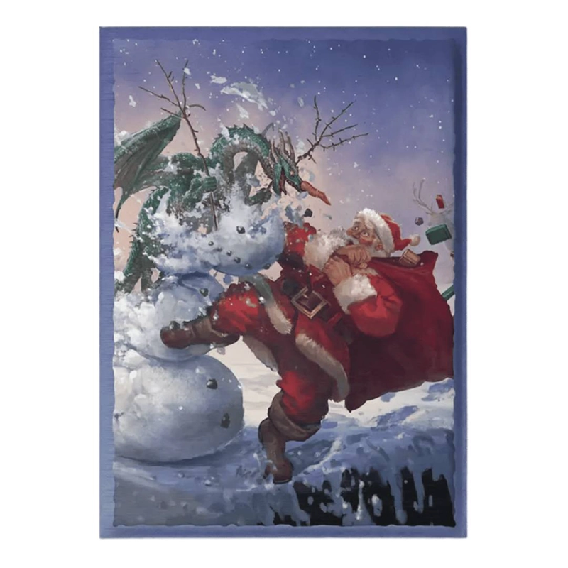 PROTECTORES DRAGON SHIELD 100: BRUSHED -CHRISTMAS 2025- ART - 1