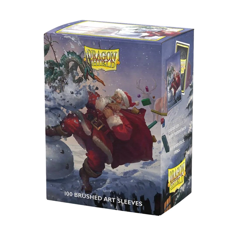 PROTECTORES DRAGON SHIELD 100: BRUSHED -CHRISTMAS 2025- ART - 2
