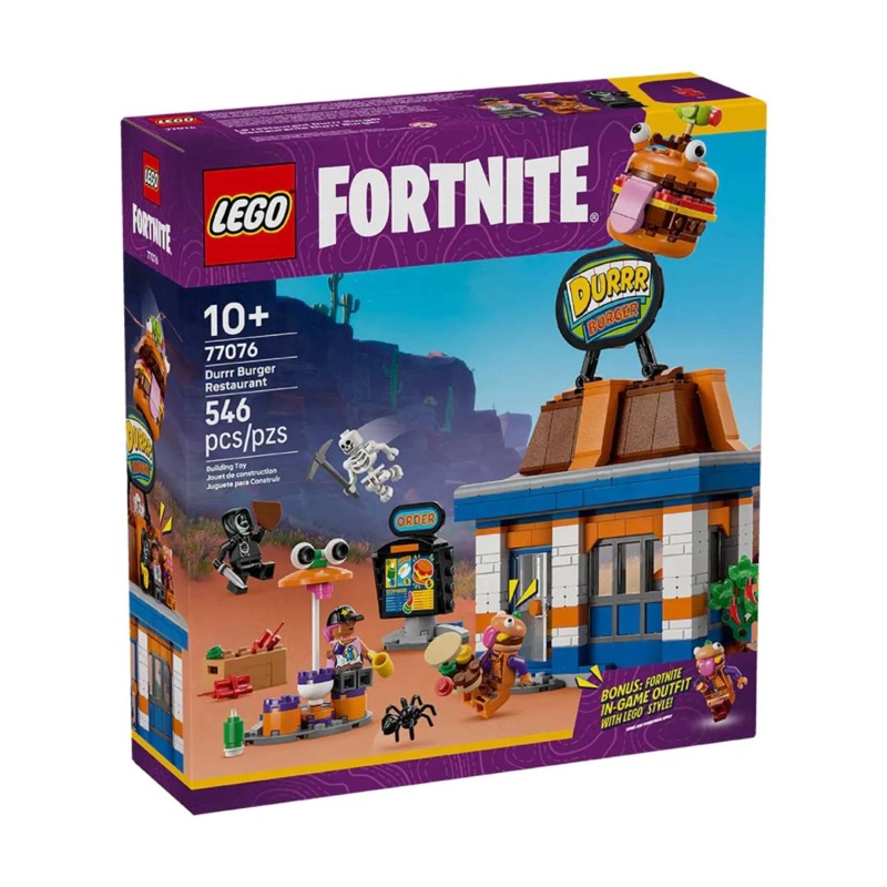 LEGO FORTNITE: RESTAURANTE HAMBURRRGUESA 77076 - 4