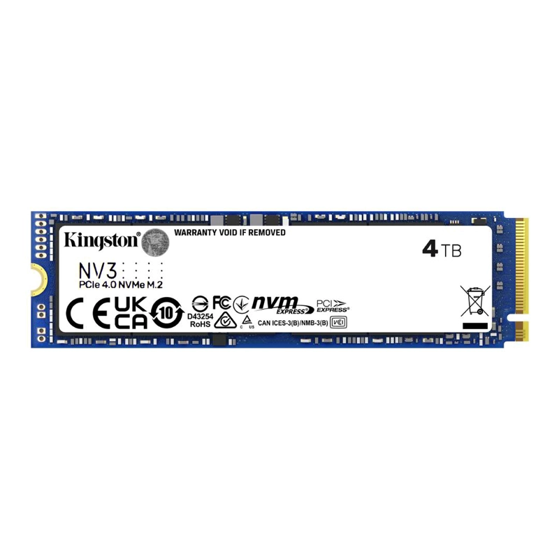 DISCO DURO SSD KINGSTON NV3 4TB M.2 NVME PCIE 4.0 GEN 4X4 - 2