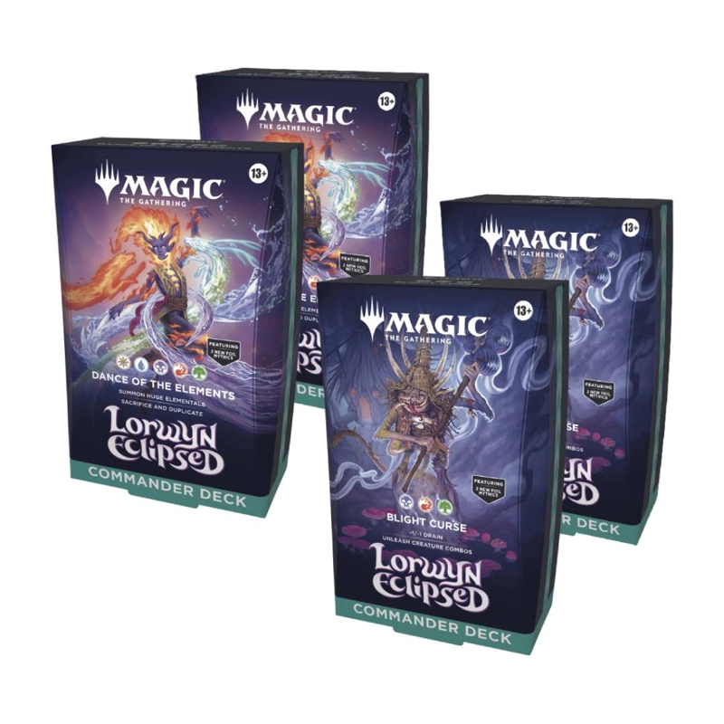 MTG: LORWYN ECLIPSED - COMMANDER DECK X4 DECK - 1
