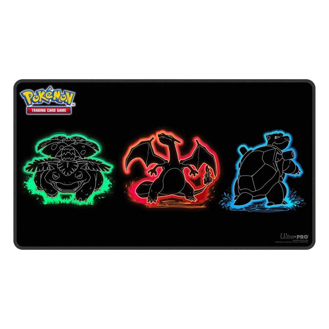 PLAYMAT ULTRAPRO POKE MON CHARIZARD VENUSAUR, BLASTOISE KANTO - 1