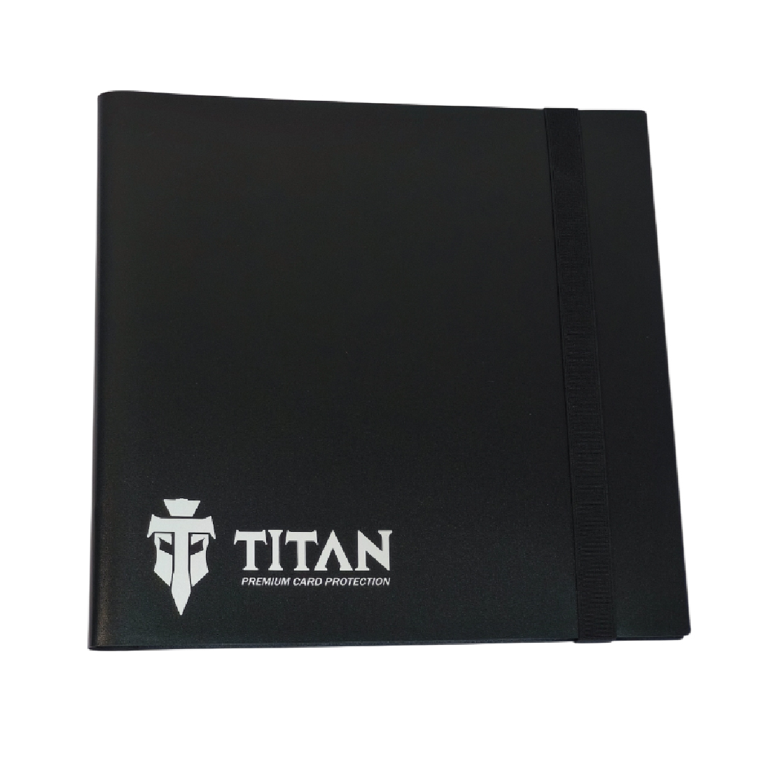 CARPETA TCG TITAN PRO NEGRA 12 BOLSILLOS 480 CARTAS - 1