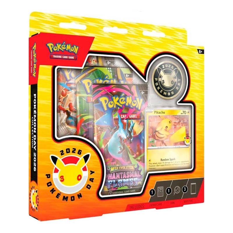POKEMON: POKEMON DAY 2026 COLLECTION INGLES - 1