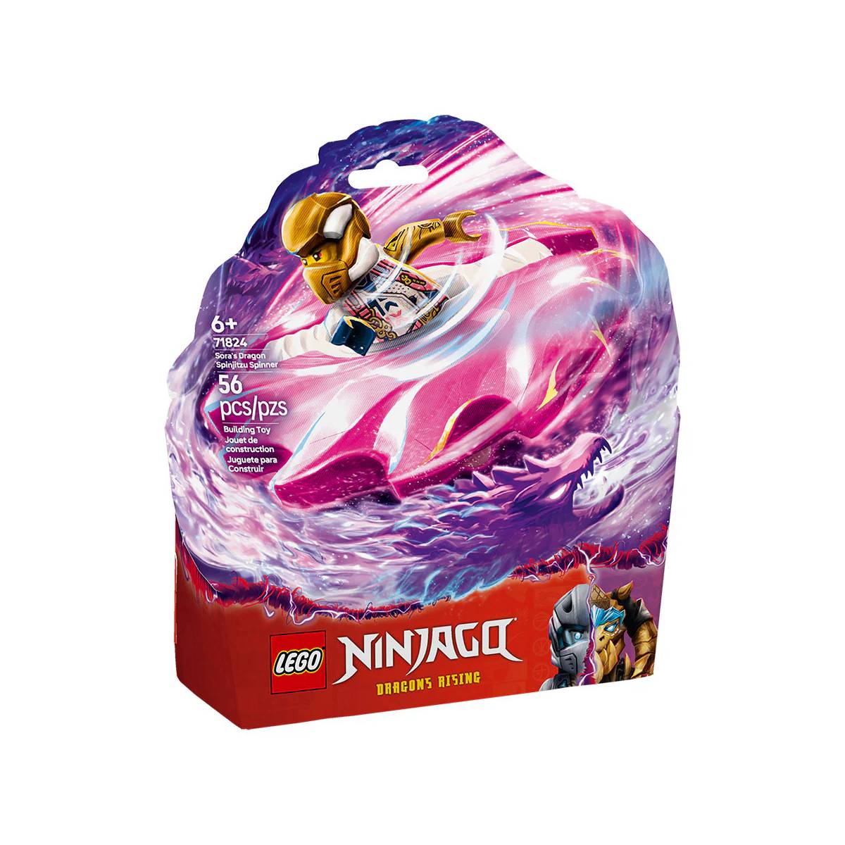 LEGO NINJAGO: SPINNER DE SPINJITZU DEL DRAGON DE SORA 71824 - 3