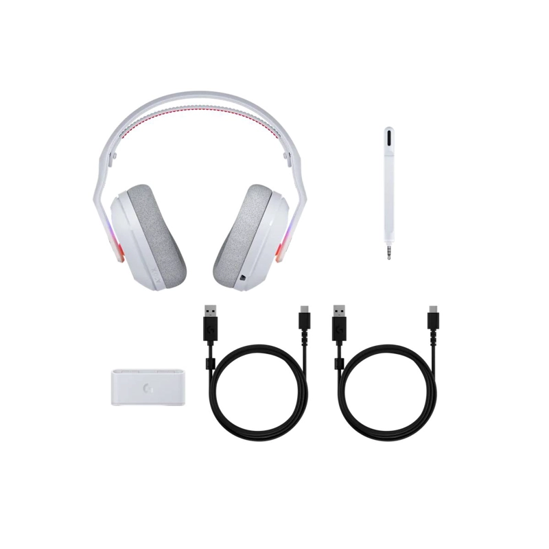 AUDIFONOS LOGITECH INALAMBRICO A20 X WHITE - 3