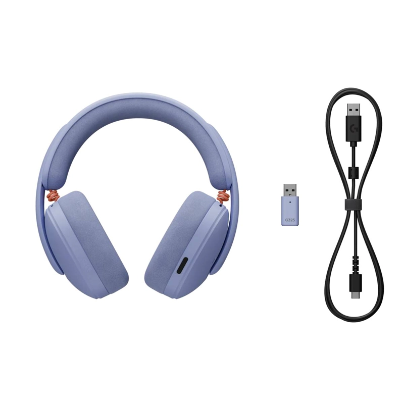 AUDIFONOS LOGITECH INALAMBRICO G325 LILA - 4