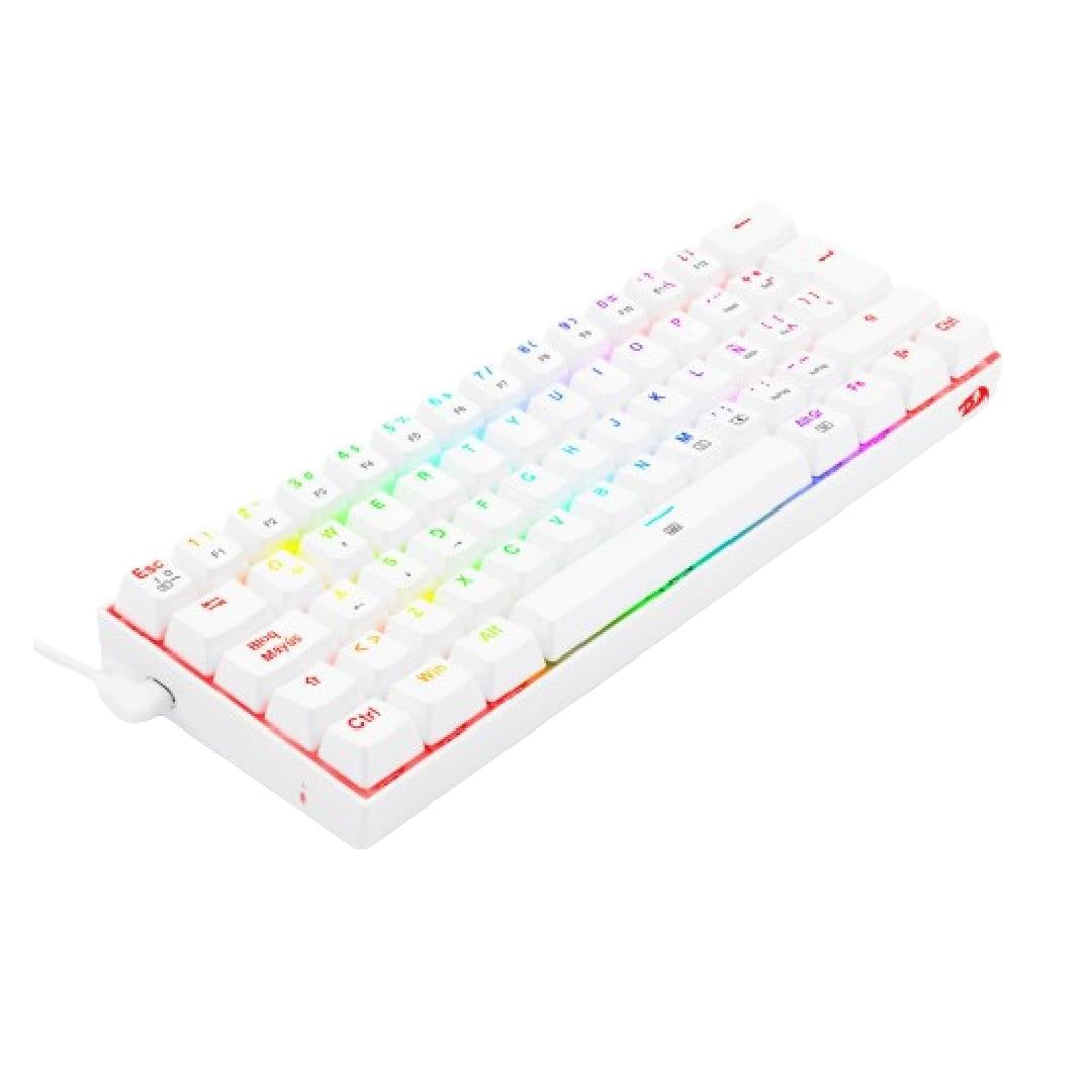 TECLADO REDRAGON K630 DRAGONBORN WHITE SWITCH BROWN ESPAÑOL - 4