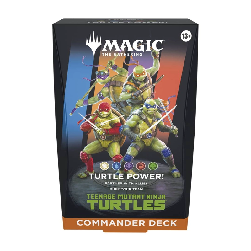 MTG: TEENAGE MUTANT NINJA TURTLES - COMMANDER X4 DECK INGLE S - 2