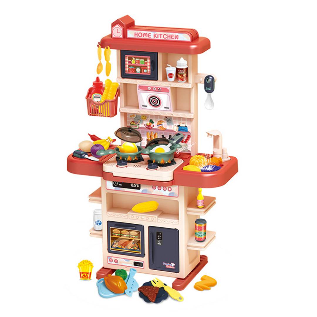 SET DE COCINA EDUCACIONAL MINI PARA NIÑOS CON UTENSILIOS - 1