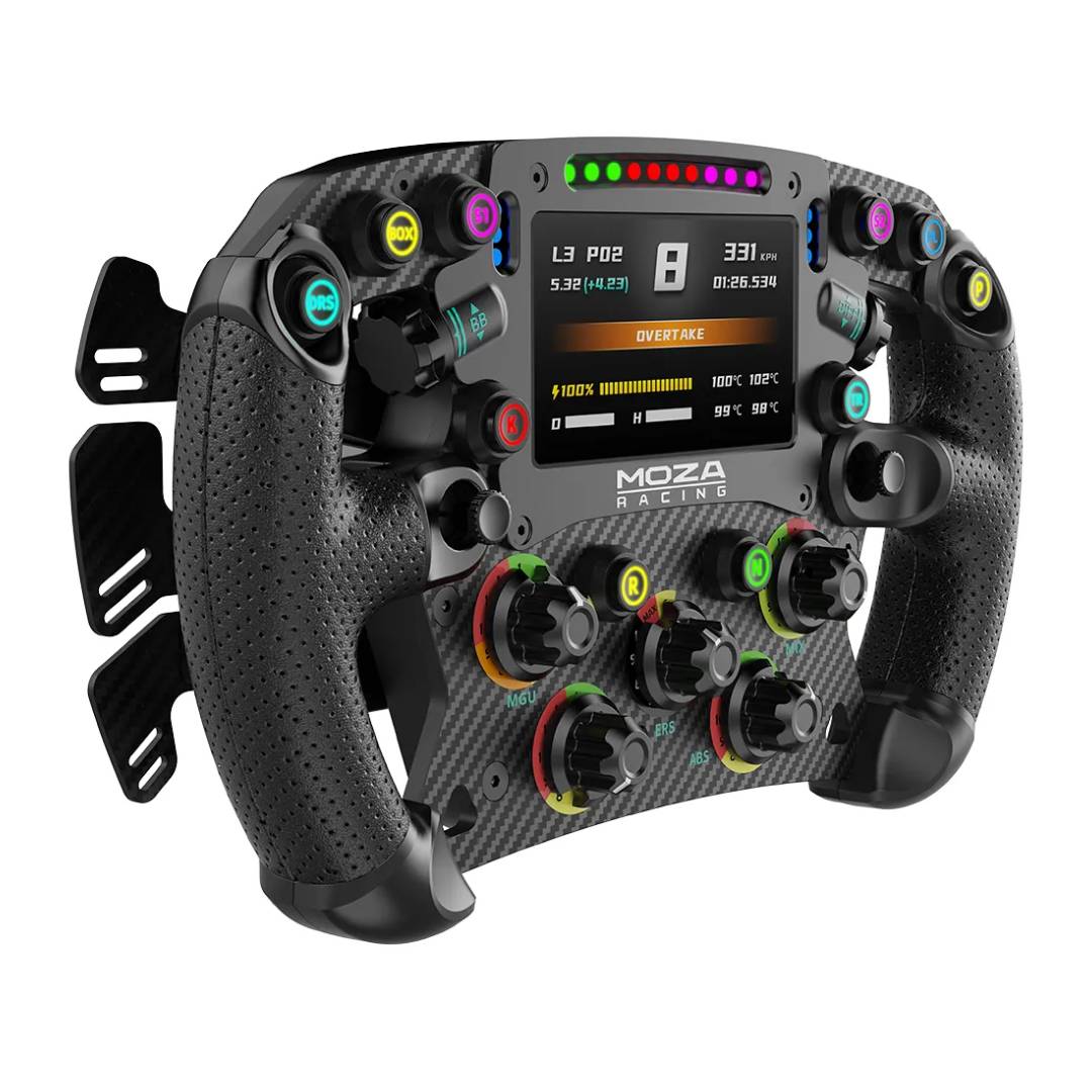 VOLANTE DE CARRERAS MOZA RACING FSR2, FORMULA WHEEL, PC - 2