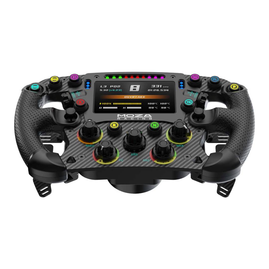 VOLANTE DE CARRERAS MOZA RACING FSR2, FORMULA WHEEL, PC - 3
