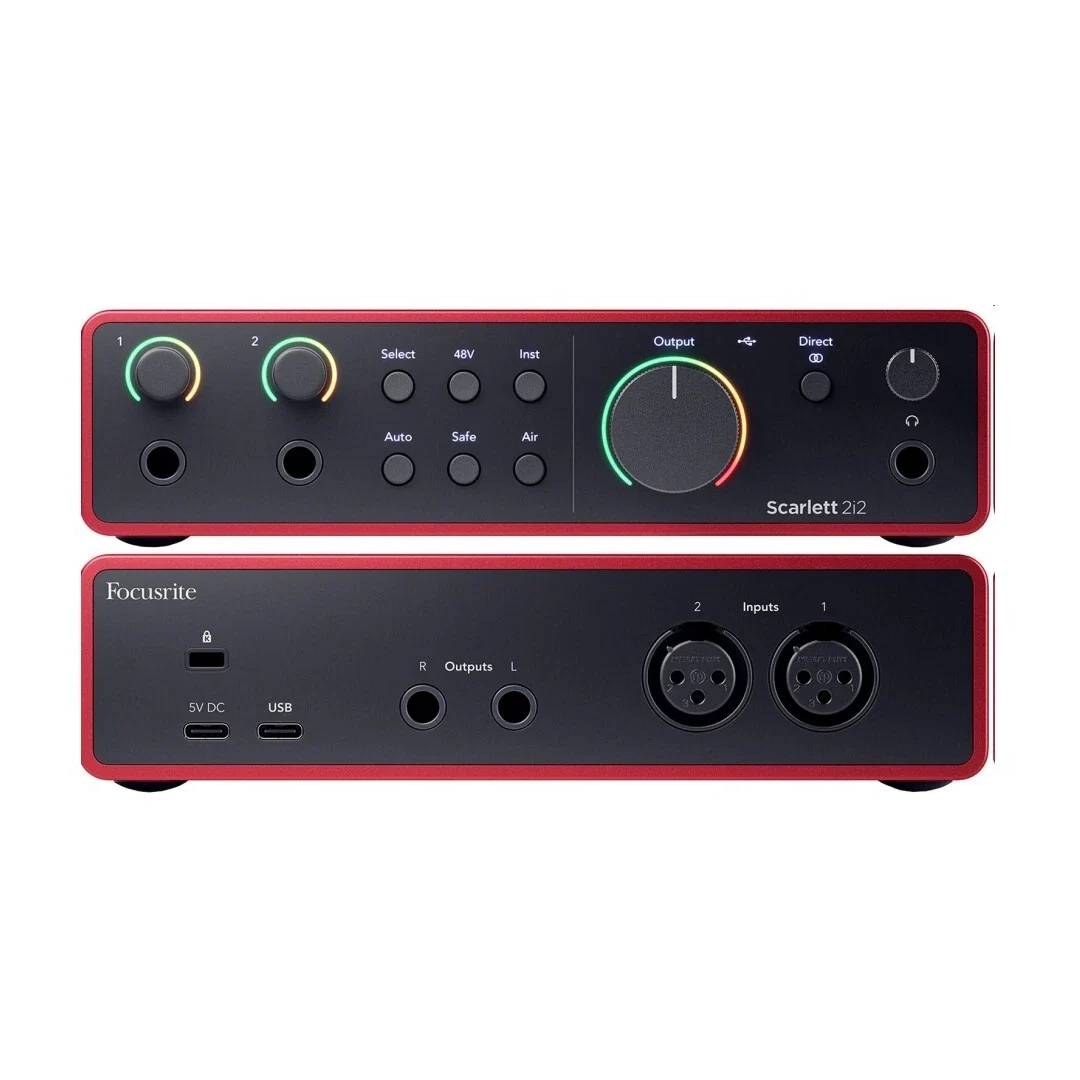 INTERFAZ DE AUDIO FOCUSRITE SCARLETT 2I2 4TH GEN - 3
